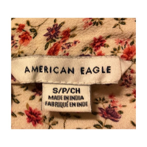 American Eagle Outfitters Floral Wrap Mini - Picture 4 of 5